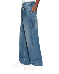 Maxx Mids Oversized Straight Leg Jean - Blue Denim