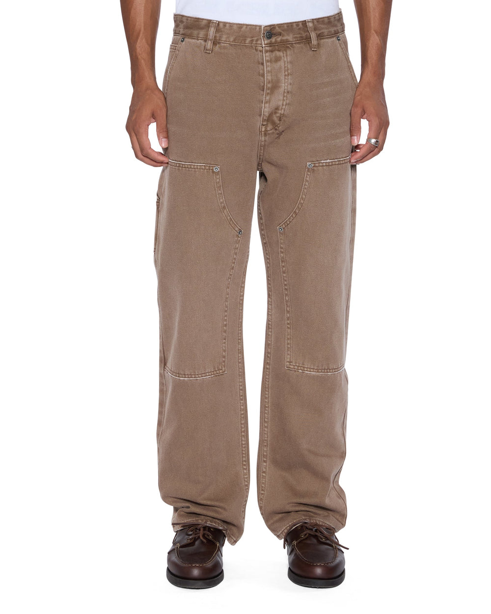 Mens Operator Pant Oak Relaxed Denim Jeans