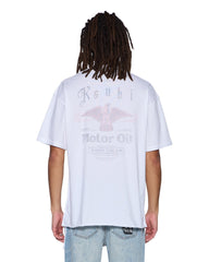 Mens Truckstop Ekcess Ss Tee Slub White Tees