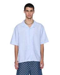 Mens Caring Diner Ss Shirt Tru Stripe Shirts