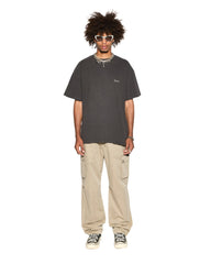 Krush Mid Rise Straight Leg Cargo Pant Fog - Overdyed Khaki