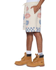 Mens Pitt Lane Life Short Printed Walkshorts