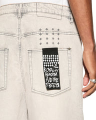 Maxx Short Pluto Wide Leg Fit - Stone Grey