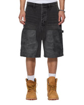 Mens Maxx Operator Short Torqued Black Walkshorts