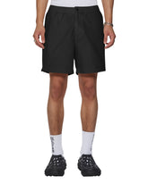 Mens Rugger Short Black Walkshorts