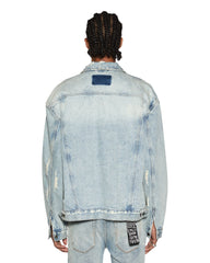 Buy Oh G Jacket Acid Trip Oversized Denim