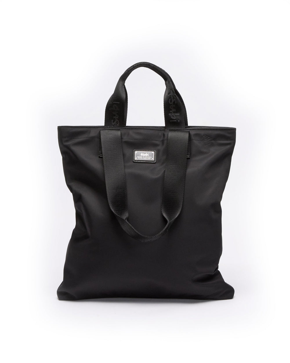 Made In Heaven Nylon Leather Tote Black