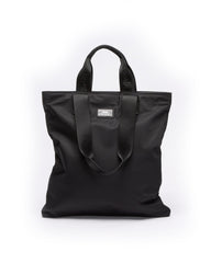 Made In Heaven Nylon Leather Tote Black