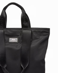 Made In Heaven Nylon Leather Tote Black
