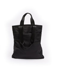 Made In Heaven Nylon Leather Tote Black