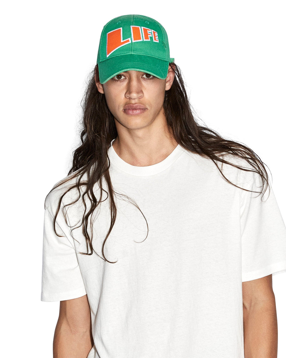 Buy Life Cap Cali Green Cotton Twill Cap Ksubi