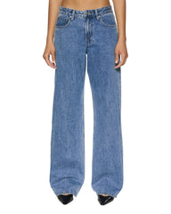 Low Rider Low Rise Jeans Heritage - Blue Denim