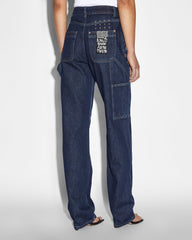 Playback Carpenter Legacy Straight Leg Jeans - Blue Denim