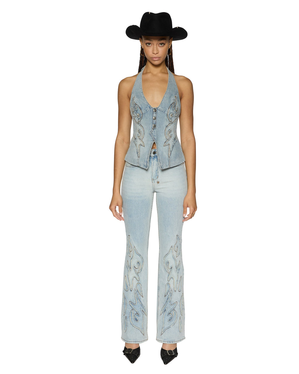 Frontier Soho Jean - Paragon PatchStone Wash Denim