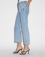 Soho Crop Flare Jeans Authentik - Light Blue Denim