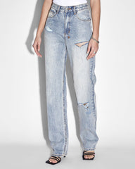 Buy Playback Skream Trashed Straight Leg Jeans