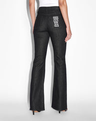 Buy Soho Ebony Laced Boot Cut Jean KSUBI