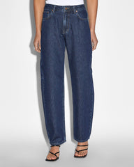 Brooklyn Carpenter Legacy Mom Jeans - Blue Denim
