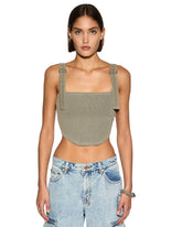 Syndicate Buckle Tank Top - Ash Grey