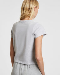 3 X 4 Mini Ss Tee Grey Marle