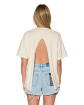 Sketch Oh G Slice Ecru Oversized Tee