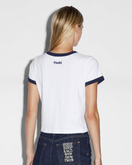 1999 Mini Short Sleeve T-shirt - White Navy