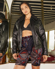 Buy Ksubi X P.E Nation Bike Short Warped Ksubi