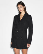 Rapture Blazer Dress Stealth - Washed Black