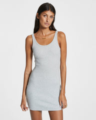 Arise Tank Dress Grey Marle
