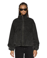 Reversible Noir Black Puffer Jacket