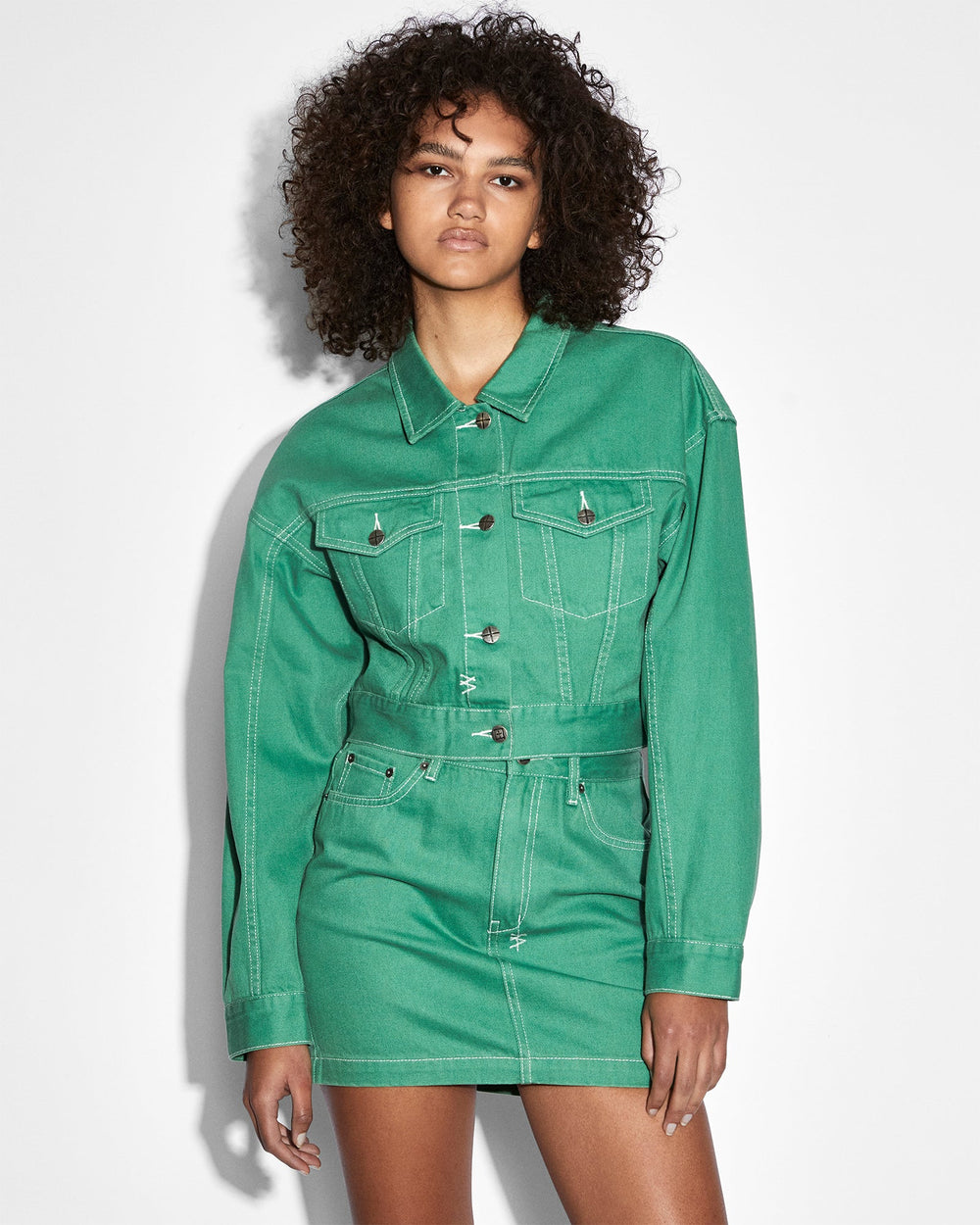 Buy Billie Jacket Jade Trucker Jacket Ksubi