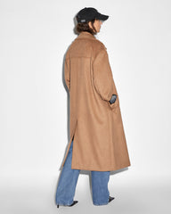 Spectre Coat Wool Jacket - Tan