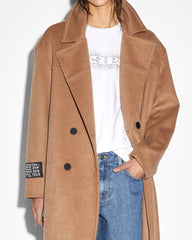 Spectre Coat Wool Jacket - Tan