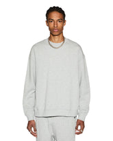 Buy 4 x 4 Biggie Crew Grey Marle Grey Sweater Ksubi