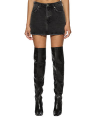 Low Rider Phoenix Denim Mini Skirt