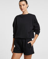 3 X 4 Klassic Crew Jet Black