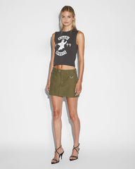 Squad Mini Cargo Skirt - Khaki