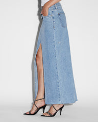 Relax Maxi Skirt Authentik - Blue Denim