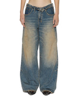 Womens Ksuper Dune Baggy Denim Jeans