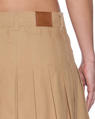 Womens Trinity Kilt Tan Skirts