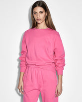 Buy 3 X 4 Klassic Crew Hype Pink Fleece Sweater KSUBI