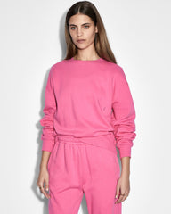 Buy 3 X 4 Klassic Crew Hype Pink Fleece Sweater KSUBI
