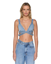 Crossover Chroma Denim Bralette