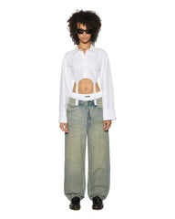 Womens Sasha Ls Shirt White Shirts