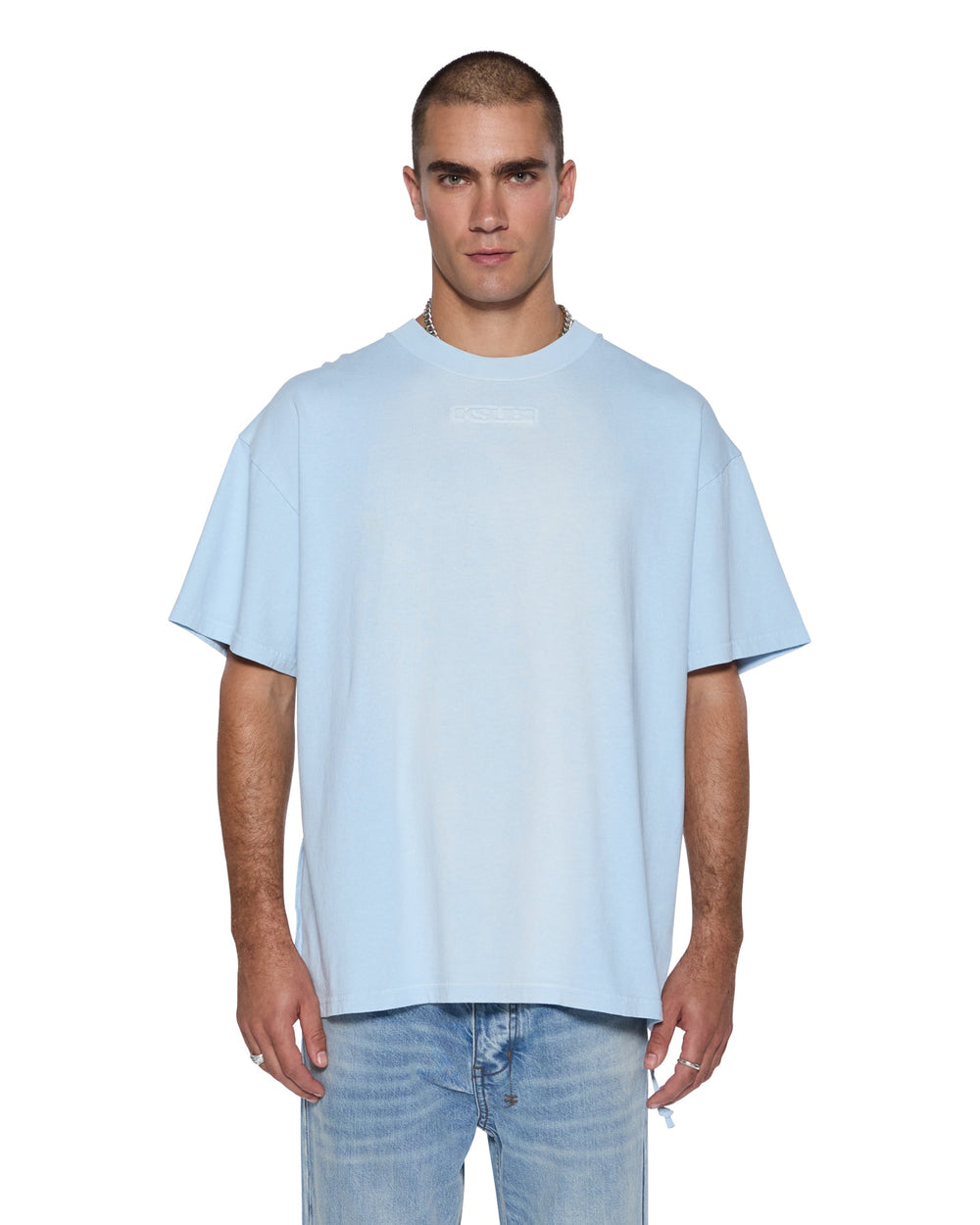 Mens Intruder Ekcess Ss Tee Ice Mist Tees