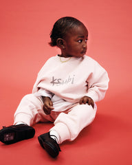 1999 Lil Biggie Crew Kids Sweatshirts - Pink