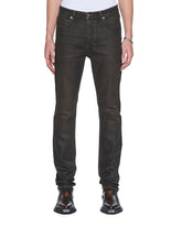 Mens Chitch Grease Slim Denim Jeans