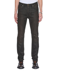 Mens Chitch Grease Slim Denim Jeans