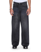 Mens Maxx Carbon Black Baggy Denim Jeans