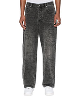 Maxx Stencil Stitch Straight Leg Jeans